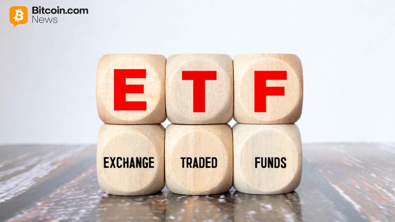ETF written on wooden blocks