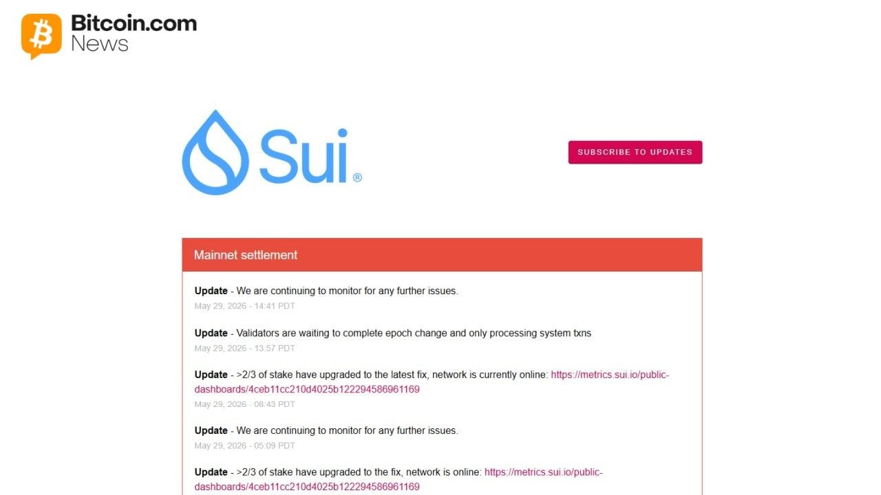 Sui States Page Showing Issues