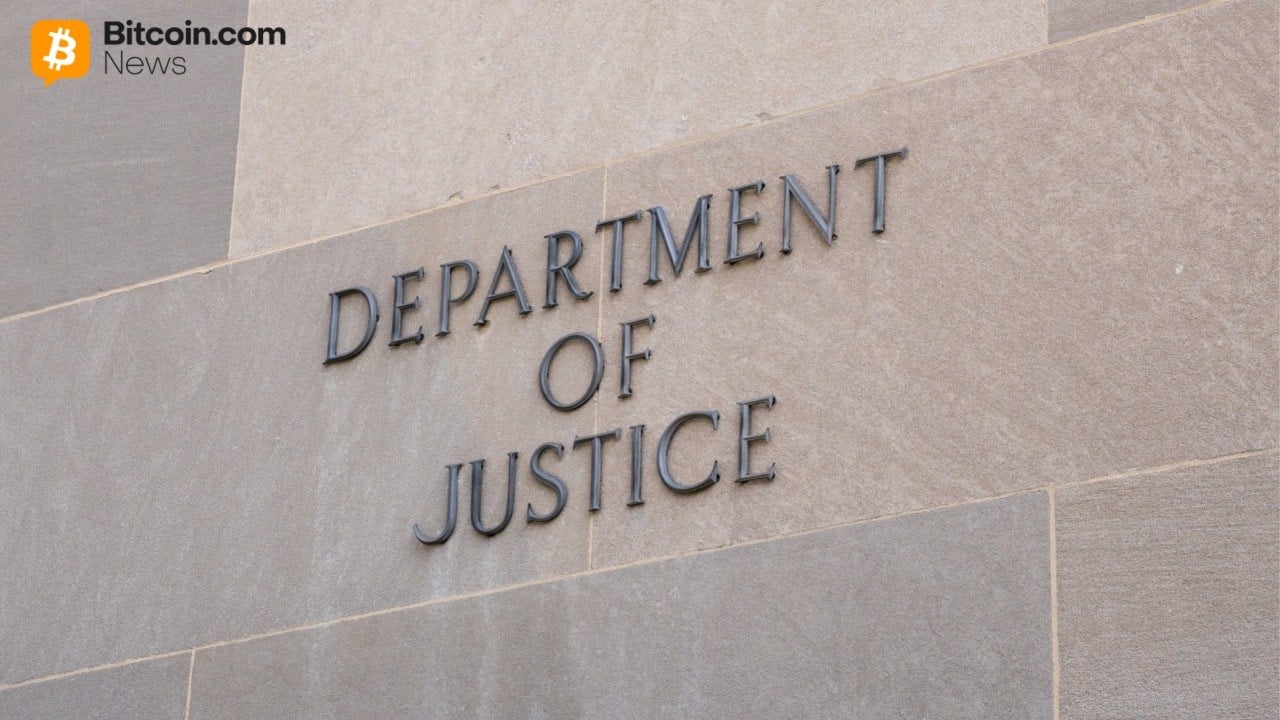 Department of Justice building.