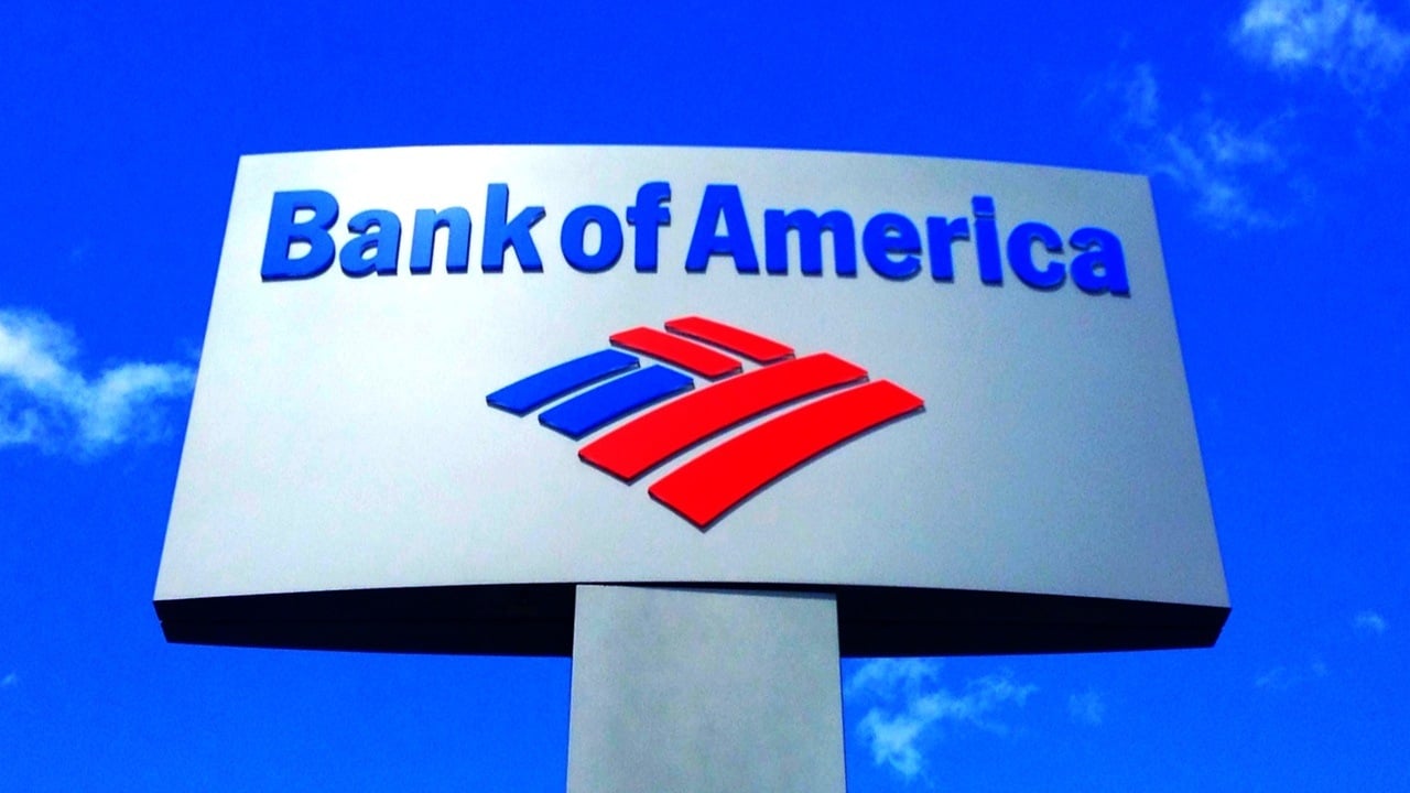 Billboard of Bank of America