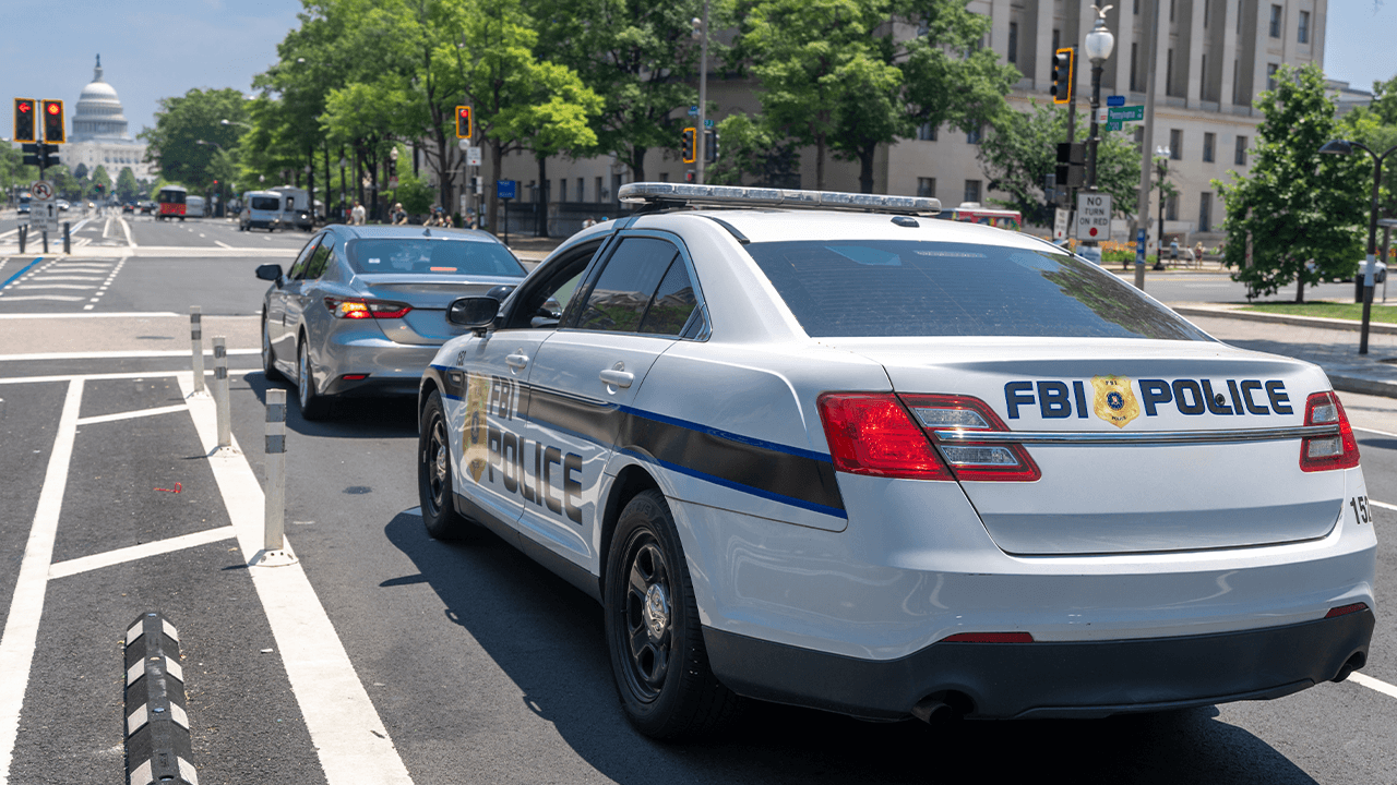 FBI Police force in Washington DC.
