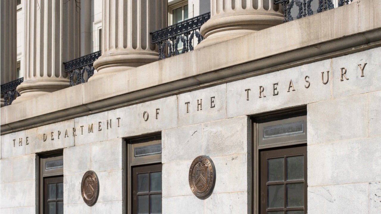 US Department of Treasury building