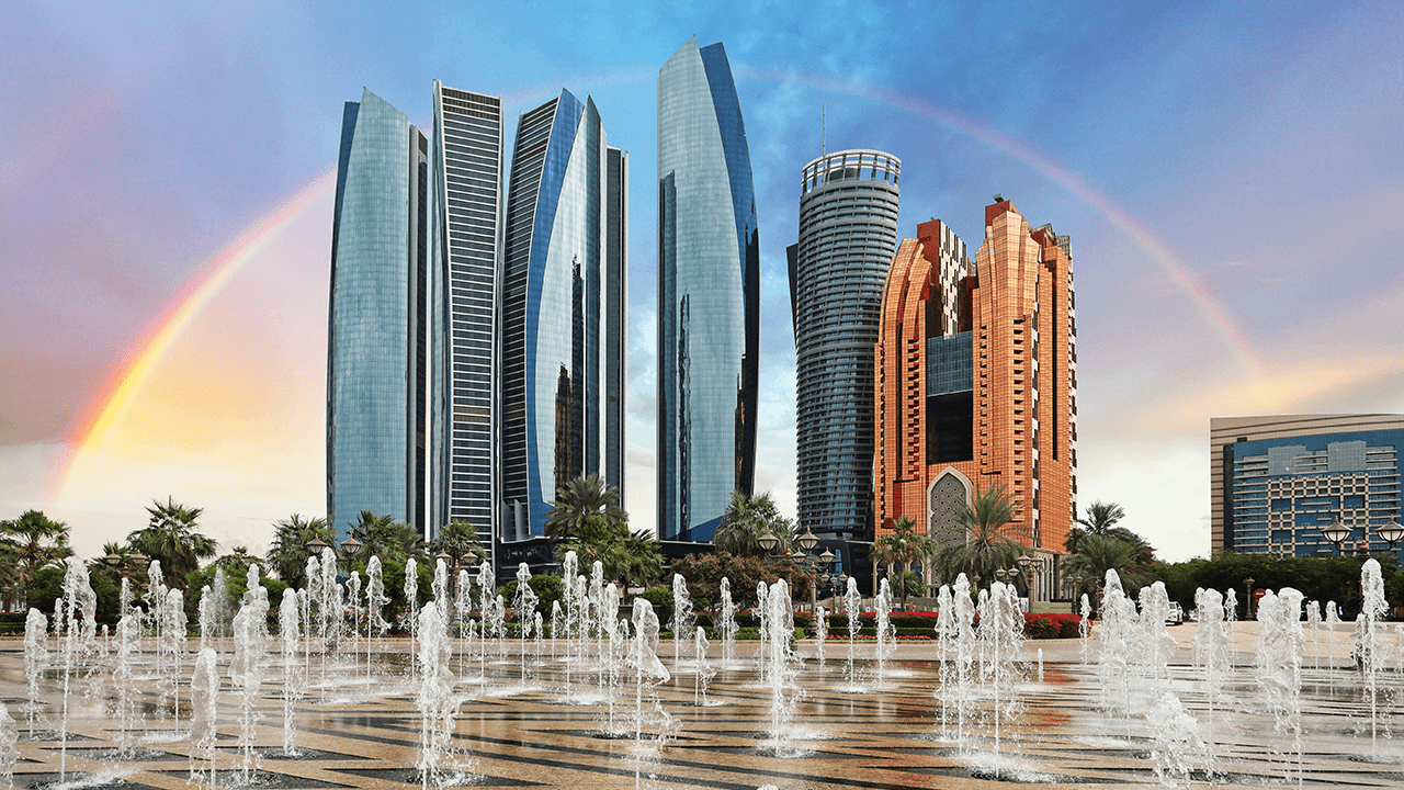 Abu Dhabi skyline