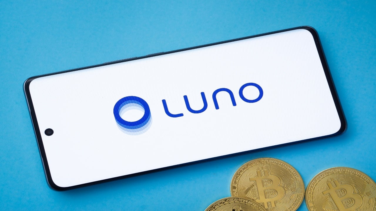 Luno logo on mobile device