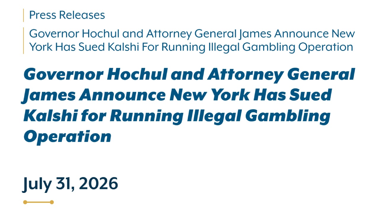 NY Kalshi Lawsuit