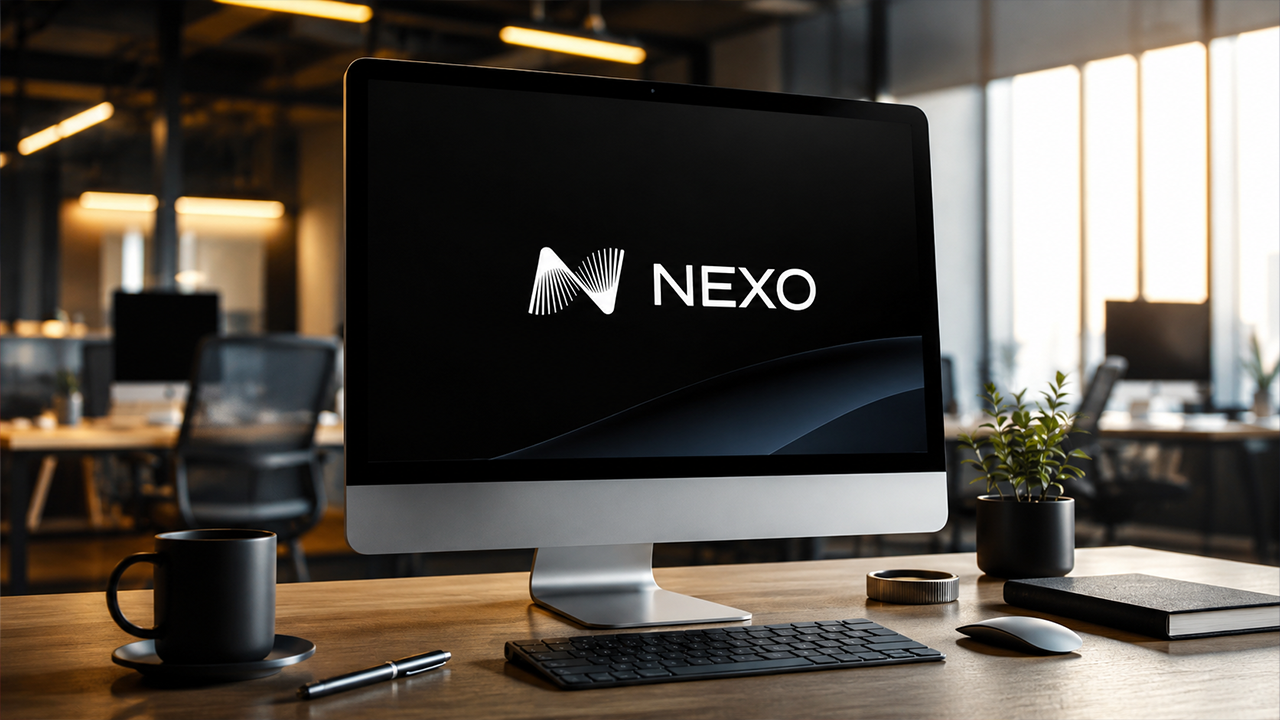 Computer and Nexo logo image