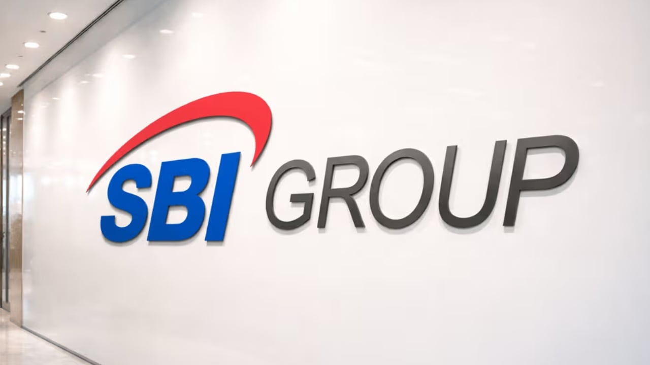 White background SBI Group logo