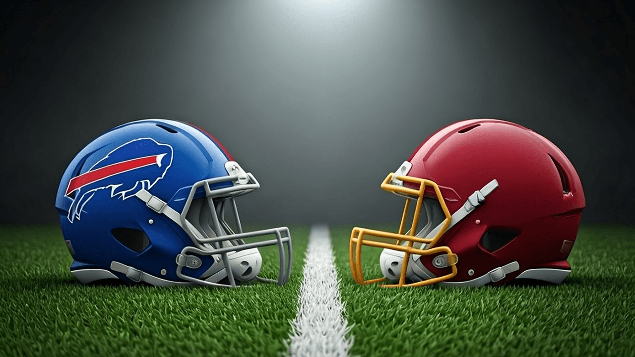 Two American Football helmets