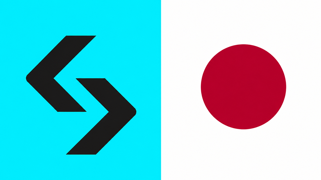 Bitget and Japanese flag