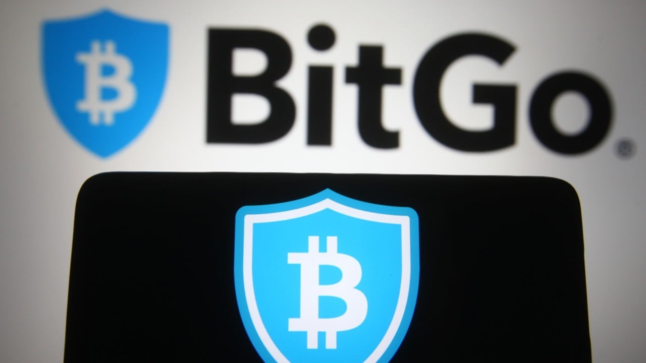 Bitgo logo on screen