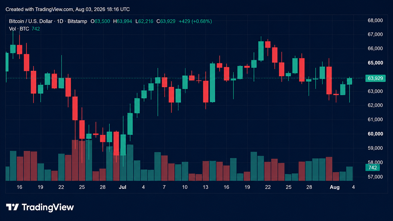Bitcoin daily chart