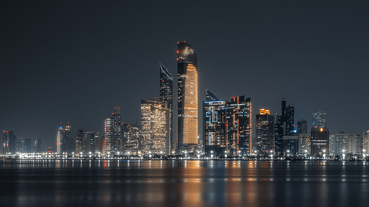 Abu Dhabi skyline