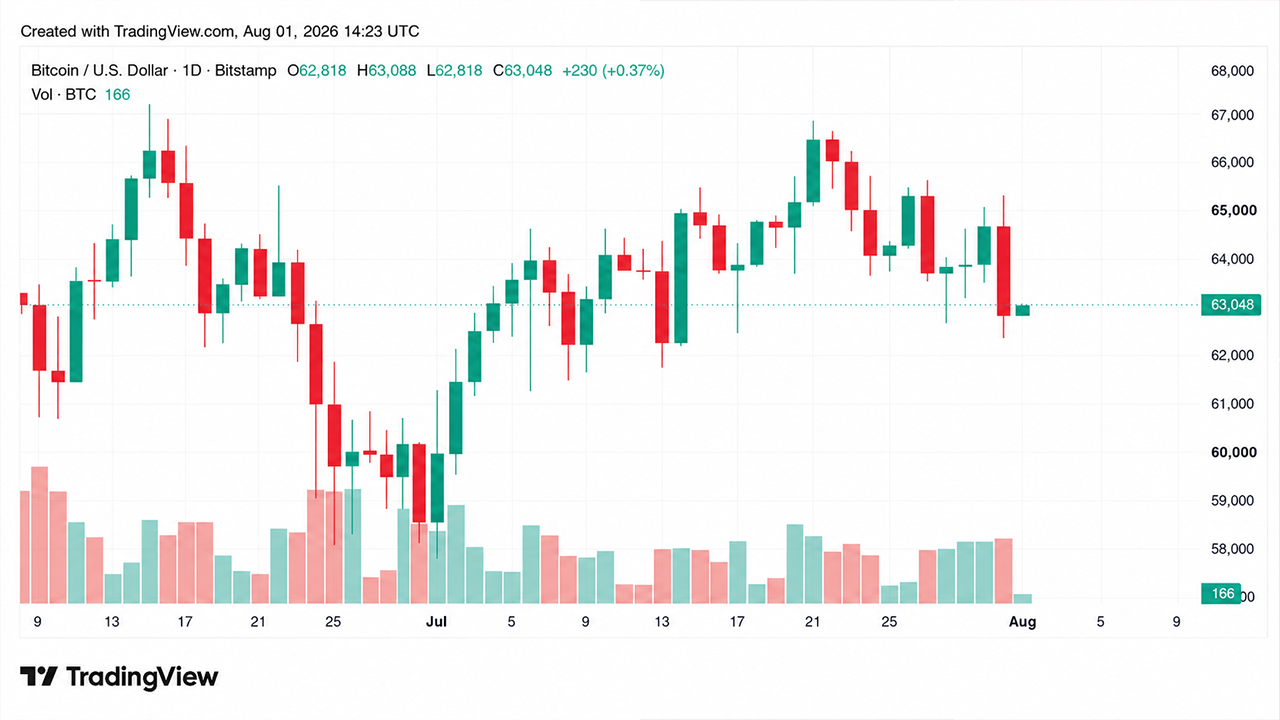 bitcoin daily chart