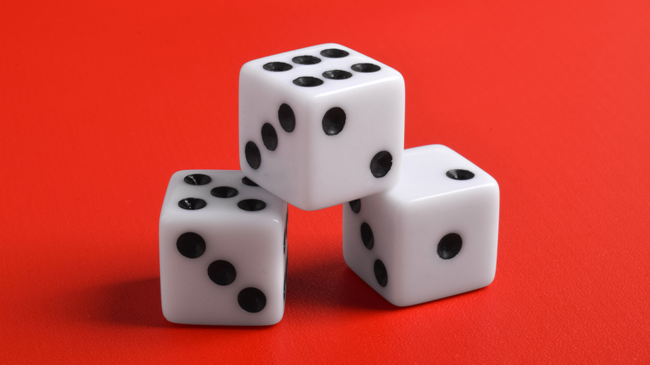 Image of three die