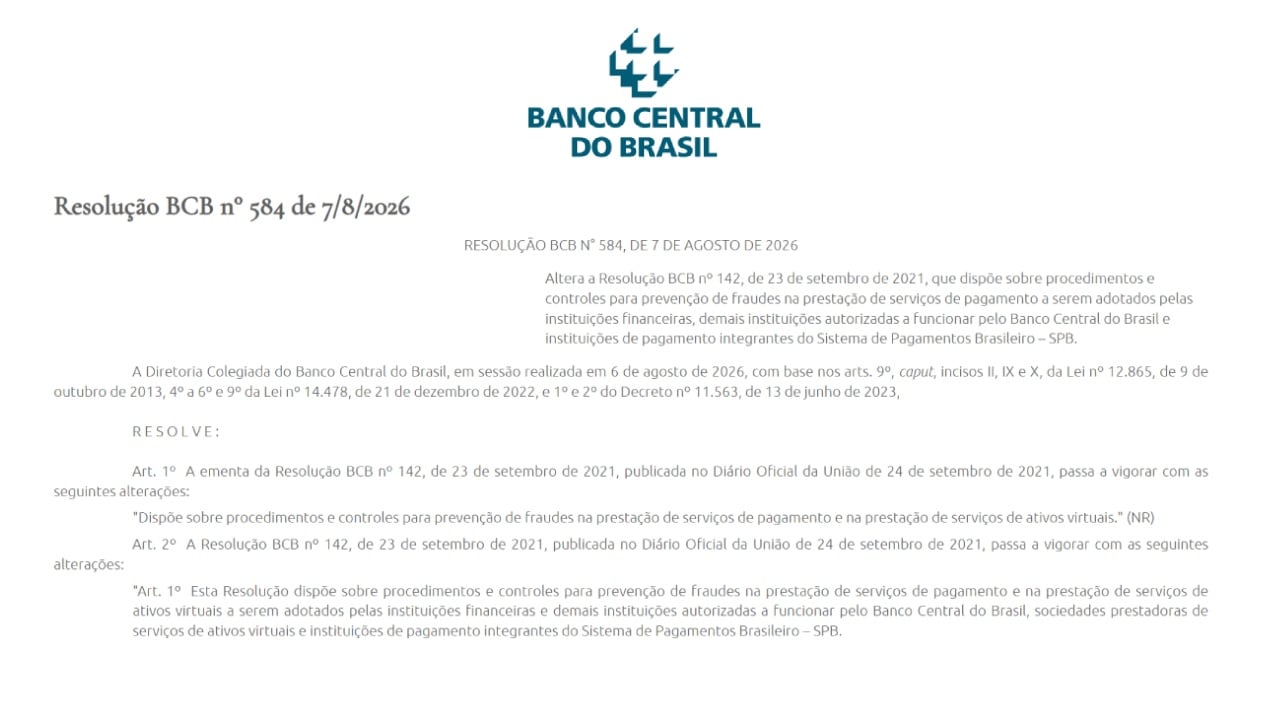 Resolution 584 BCB