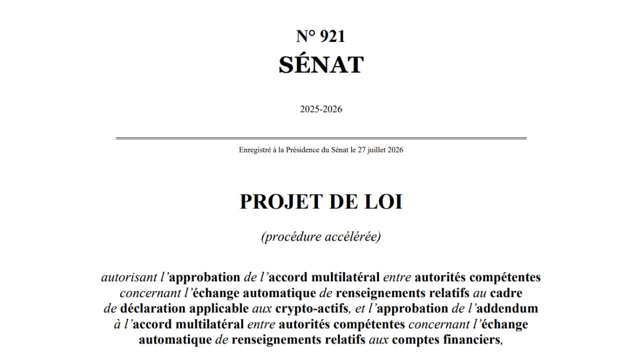 Text 921, French Senate